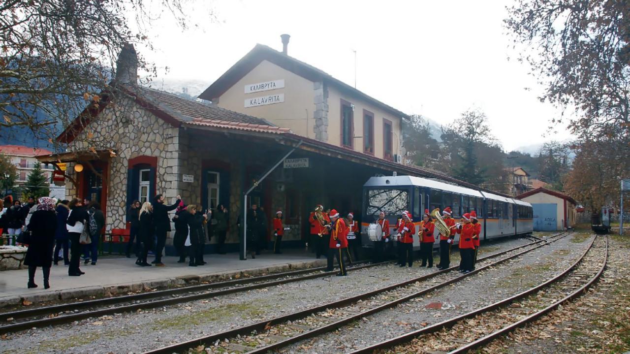Chalet Coquelicot Kalawrita Zewnętrze zdjęcie
